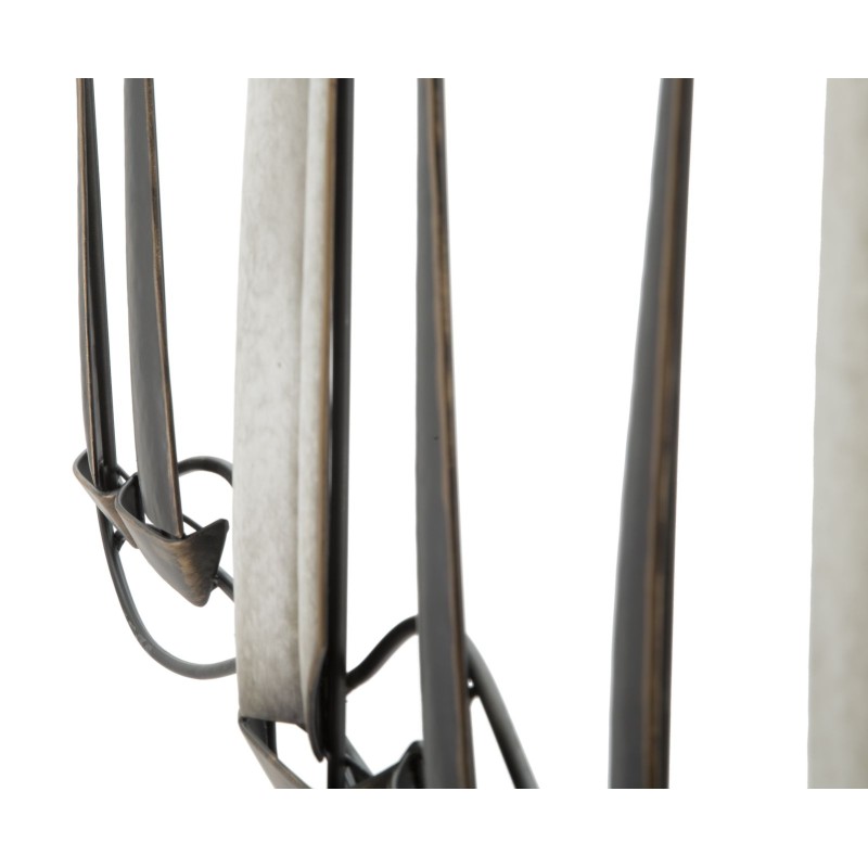 Panel mural de hierro Regata – 119x51 cm – Decoración industrial refinada