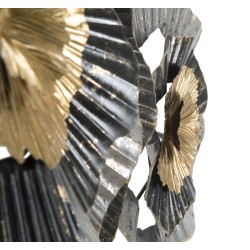 Panel de pared de hierro Otos – 100x80 cm – Diseño dorado glamuroso