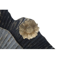 Panel de pared de hierro Otos – 100x80 cm – Diseño dorado glamuroso