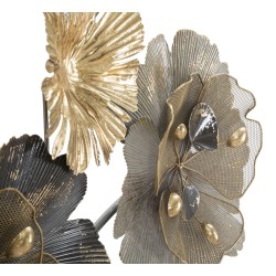 Panel de pared de hierro – 149x61 cm – Elegancia decorativa moderna y glamurosa