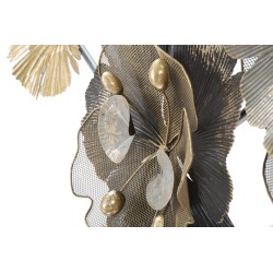 Panel de pared de hierro – 149x61 cm – Elegancia decorativa moderna y glamurosa