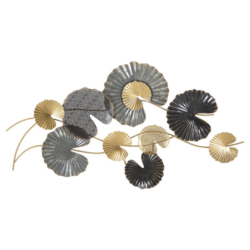 Panel de pared de hierro -B- – 105x56 cm – Elegante decoración de pared metálica