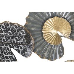 Panel de pared de hierro -B- – 105x56 cm – Elegante decoración de pared metálica