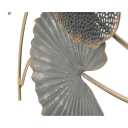 Panel de pared de hierro -B- – 105x56 cm – Elegante decoración de pared metálica