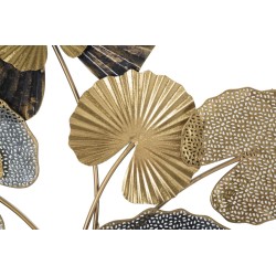 Panel de pared de hierro -C- – 63x109 cm – Diseño vertical moderno y glamuroso