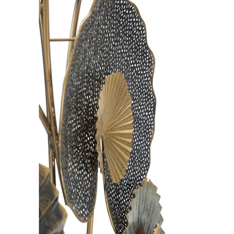 Panel de pared de hierro -C- – 63x109 cm – Diseño vertical moderno y glamuroso