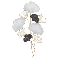 Panel de pared de hierro Ory – 66x109 cm – Elegancia dorada y glamurosa