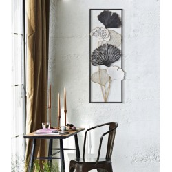 Panel de pared de hierro Ory – Modelo A – 31x90 cm – Estilo Glamour Contemporáneo