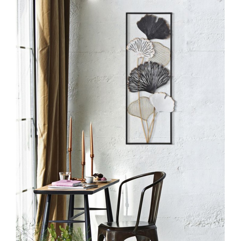 Panel de pared de hierro Ory – Modelo A – 31x90 cm – Estilo Glamour Contemporáneo