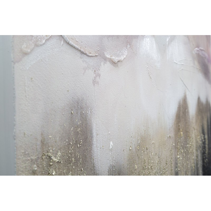 Cuadro mural Montaña de Rosas – 80x60 cm – Paisaje glamuroso suave y romántico