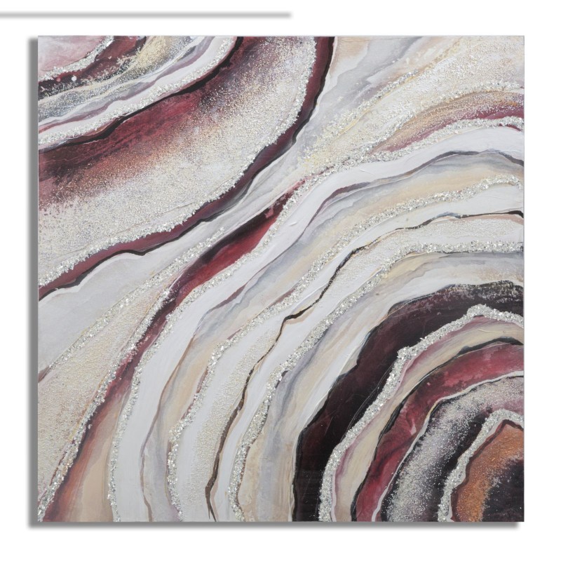 Mural para pintar tú mismo – 80x80 cm – Lienzo Glam personalizable