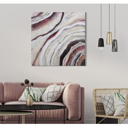 Mural para pintar tú mismo – 80x80 cm – Lienzo Glam personalizable