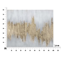 Cuadro mural Goldage – 100x80 cm – Brillo dorado y un toque de lujo