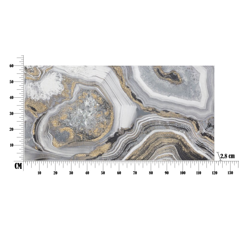 Arte mural estilo cueva – 120x60 cm – Profundidad y misterio, glamour contemporáneo