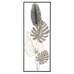 Panel mural de hierro forjado – Modelo A – 28x74 cm – Diseño minimalista y elegante