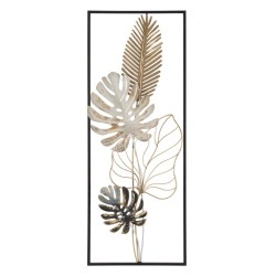 Panel de pared de hierro forjado – Modelo B – 28x74 cm – Decoración Glam elegante y moderna