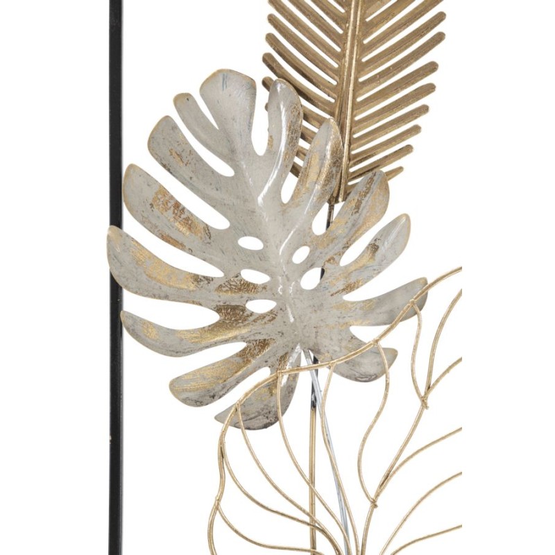 Panel de pared de hierro forjado – Modelo B – 28x74 cm – Decoración Glam elegante y moderna