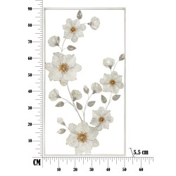 Panel de pared de hierro Flix – 50x90 cm – Elegancia Glamour Contemporánea