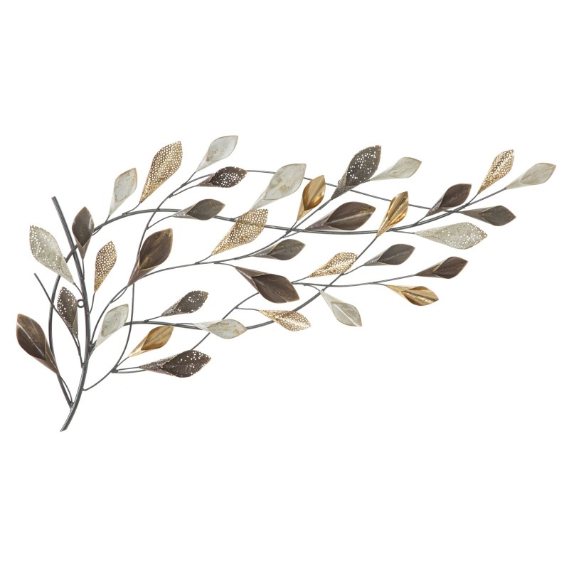 Panel mural de hierro Ramo – 115x65 cm – Formato grande. Composición floral glamurosa.