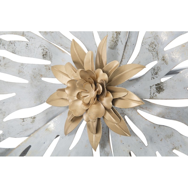 Panel de pared de hierro Lory – 140x74 cm – Espectacular estructura metálica glamurosa