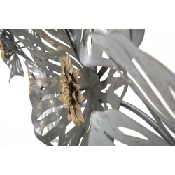 Panel de pared de hierro Lory – 140x74 cm – Espectacular estructura metálica glamurosa