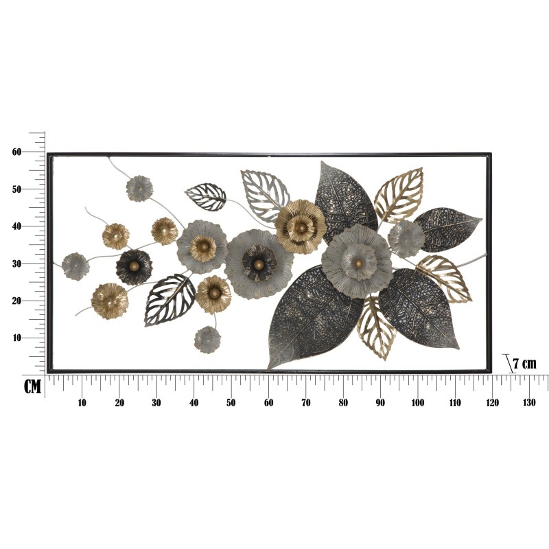 Marco de pared Plus Iron – 120x59 cm – Decoración geométrica refinada y glamurosa
