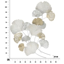 Panel de pared de hierro Silvy – 85x113 cm – Diseño vertical elegante y glamuroso