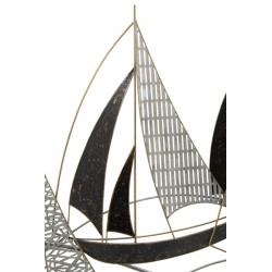 Panel de pared de hierro Velier – 91x55 cm – Estilo industrial chic y auténtico