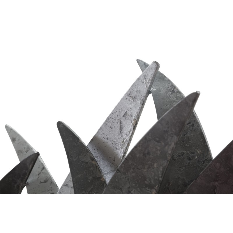 Panel mural de hierro Gabbiani – 93x47 cm – Estilo industrial inspirado en el taller