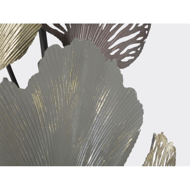 Panel de pared de hierro fundido – 76x126 cm – Creación artística de metal con estilo glamuroso