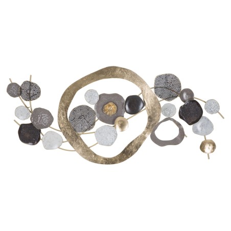 Panel de pared de hierro forjado – 121x54 cm – Diseño industrial moderno y equilibrado