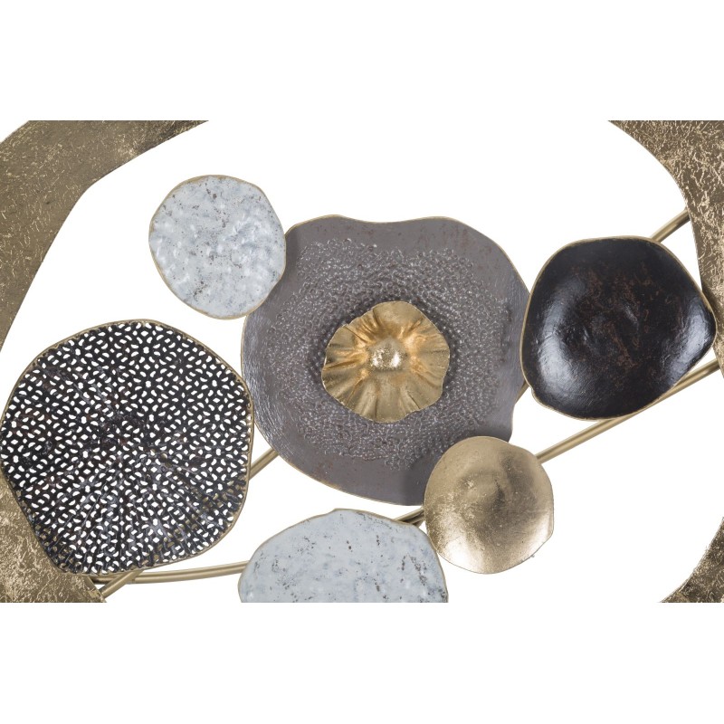 Panel de pared de hierro forjado – 121x54 cm – Diseño industrial moderno y equilibrado