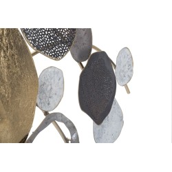 Panel de pared de hierro forjado – 121x54 cm – Diseño industrial moderno y equilibrado