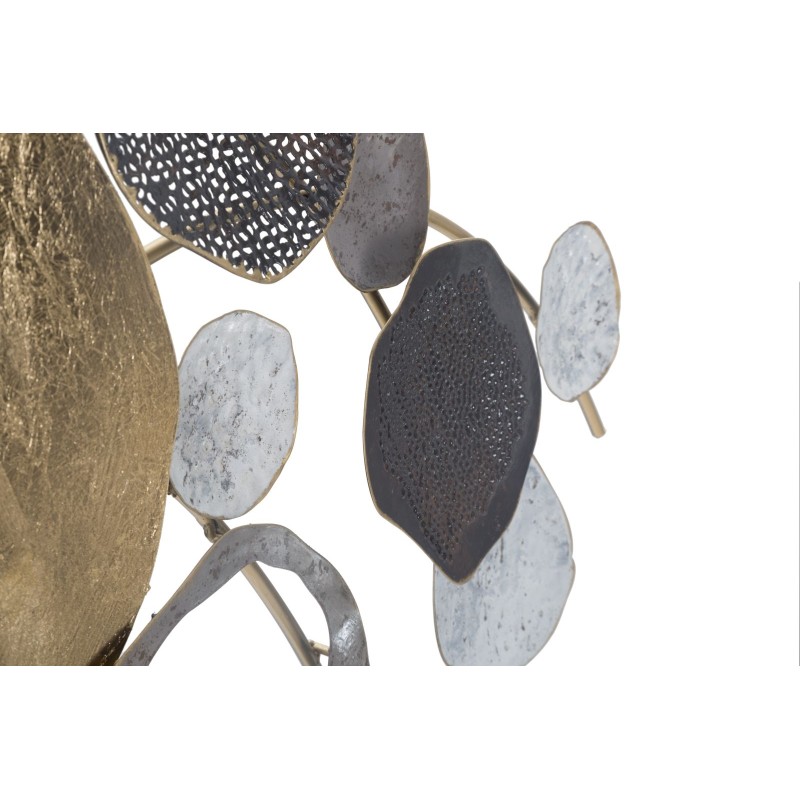 Panel de pared de hierro forjado – 121x54 cm – Diseño industrial moderno y equilibrado