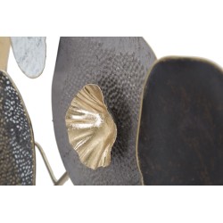 Panel de pared de hierro forjado – 121x54 cm – Diseño industrial moderno y equilibrado