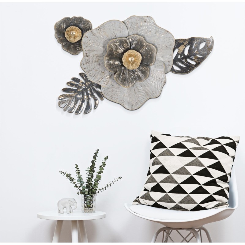 Panel de pared de hierro Edy – Modelo B – 74x47 cm – Diseño moderno y elegante