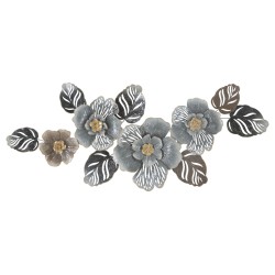 Panel mural de hierro gris – Modelo A – 157x66 cm – Estilo urbano sofisticado y glamuroso