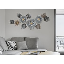 Panel mural de hierro gris – Modelo A – 157x66 cm – Estilo urbano sofisticado y glamuroso