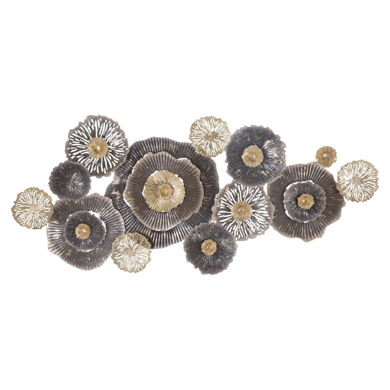 Panel de pared de hierro marrón – Modelo A – 167x73 cm – Decoración de pared cálida y glamurosa