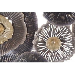 Panel de pared de hierro marrón – Modelo A – 167x73 cm – Decoración de pared cálida y glamurosa