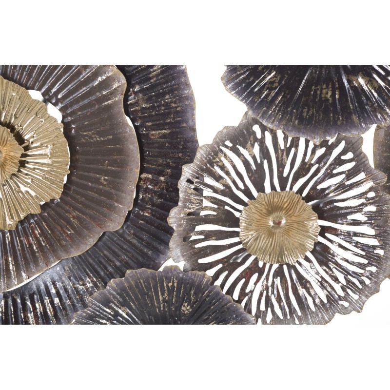 Panel de pared de hierro marrón – Modelo A – 167x73 cm – Decoración de pared cálida y glamurosa