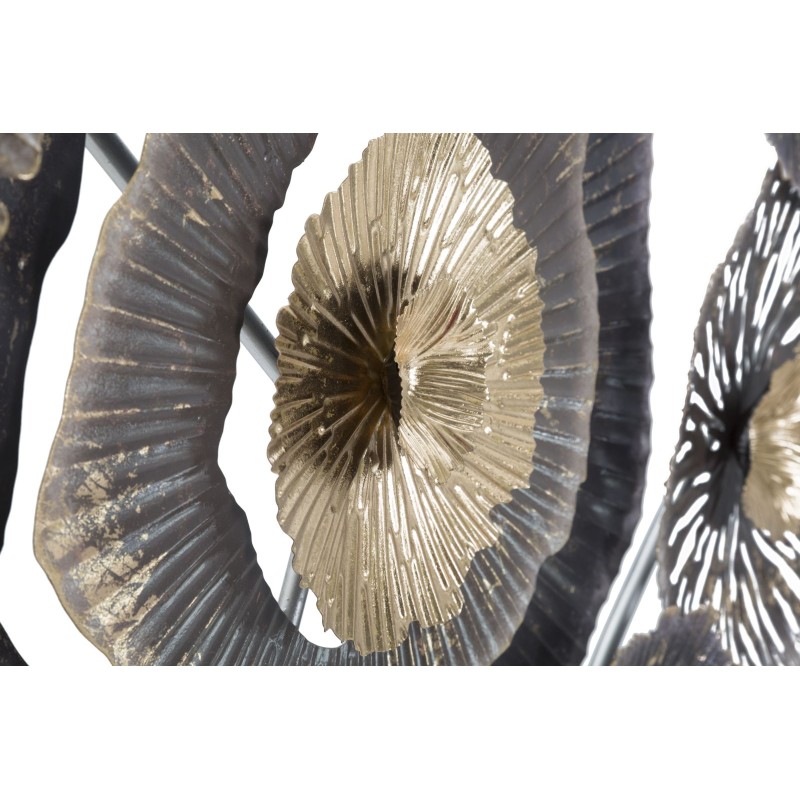 Panel de pared de hierro marrón – Modelo A – 167x73 cm – Decoración de pared cálida y glamurosa