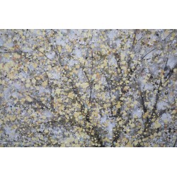 Cuadro artesanal, árbol sencillo – Modelo A – 80x120 cm – Pintura mural relajante