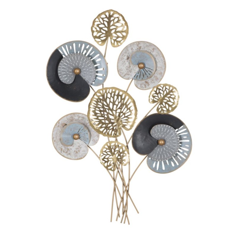 Panel de pared de hierro esmerilado – Modelo C – 70x102 cm – Elegante metal esmerilado con acabado glamuroso