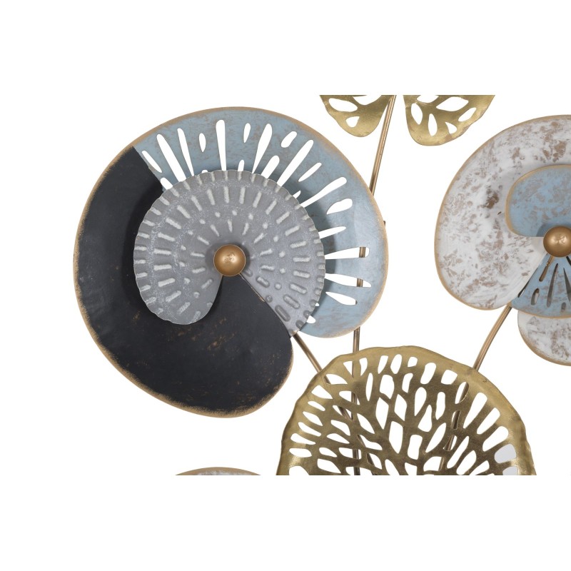 Panel de pared de hierro esmerilado – Modelo C – 70x102 cm – Elegante metal esmerilado con acabado glamuroso