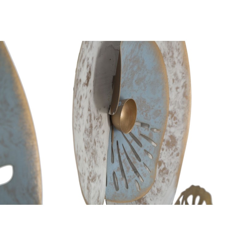 Panel de pared de hierro esmerilado – Modelo C – 70x102 cm – Elegante metal esmerilado con acabado glamuroso