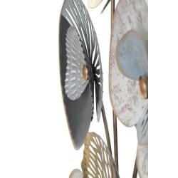 Panel de pared de hierro esmerilado – Modelo C – 70x102 cm – Elegante metal esmerilado con acabado glamuroso