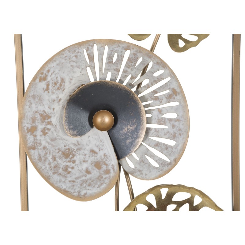 Panel de pared de hierro forjado Gloth Ret. – Modelo B – 31x90 cm – Decoración metálica Glam refinada