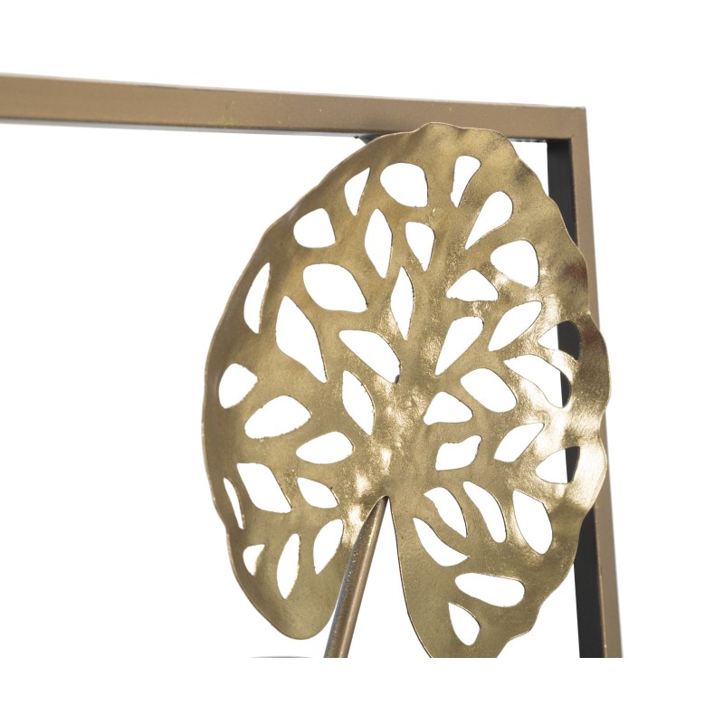 Panel de pared de hierro forjado Gloth Ret. – Modelo B – 31x90 cm – Decoración metálica Glam refinada