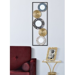 Panel mural de hierro forjado Gloty Ret. – Modelo B – 31x90 cm – Elegancia discreta